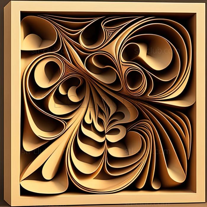 3D model st abstract art (STL)